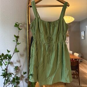 Abercrombie & Fitch Dress with front-tie bow detail | NWT